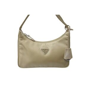 Prada Hobo One Beige Edition Shoulder Handbag